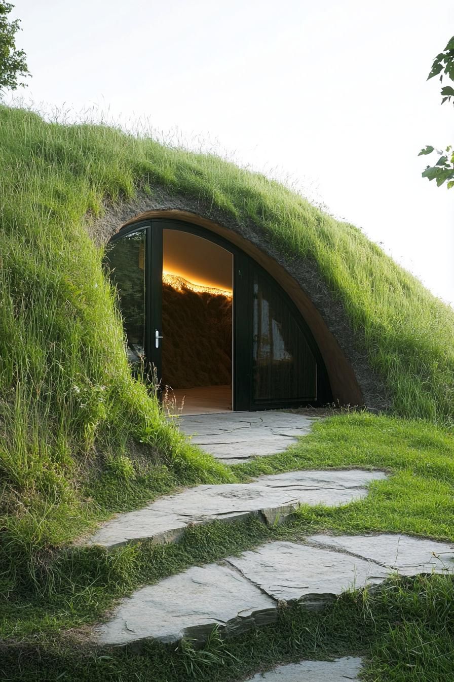 Entryways Disguised With Natural Materials - photo 4