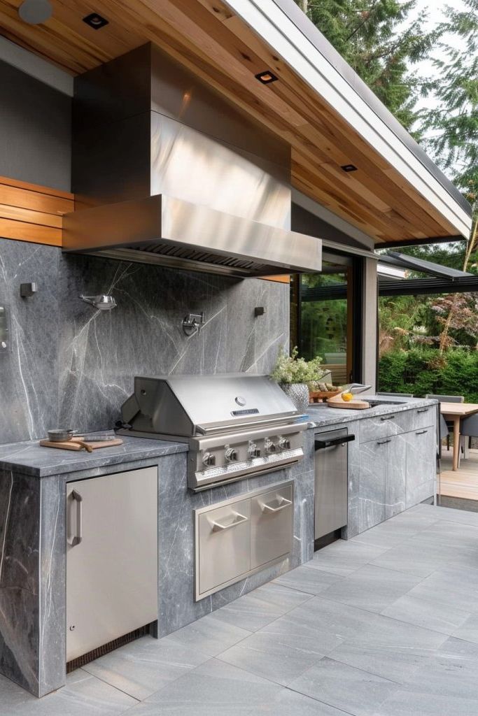 Grey Marble Backsplash Ideas