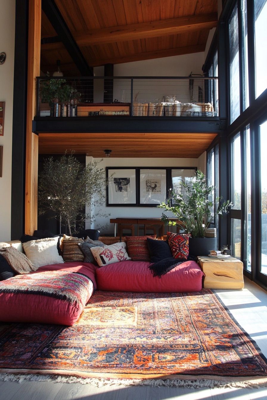 A Lofted Reading Nook
