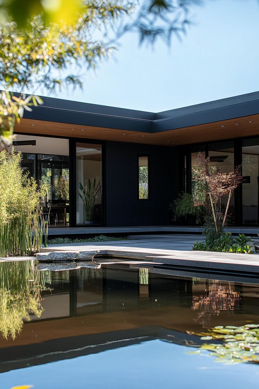 Low-Profile Homes With Wide Overhangs and Hidden Gutters - photo 4