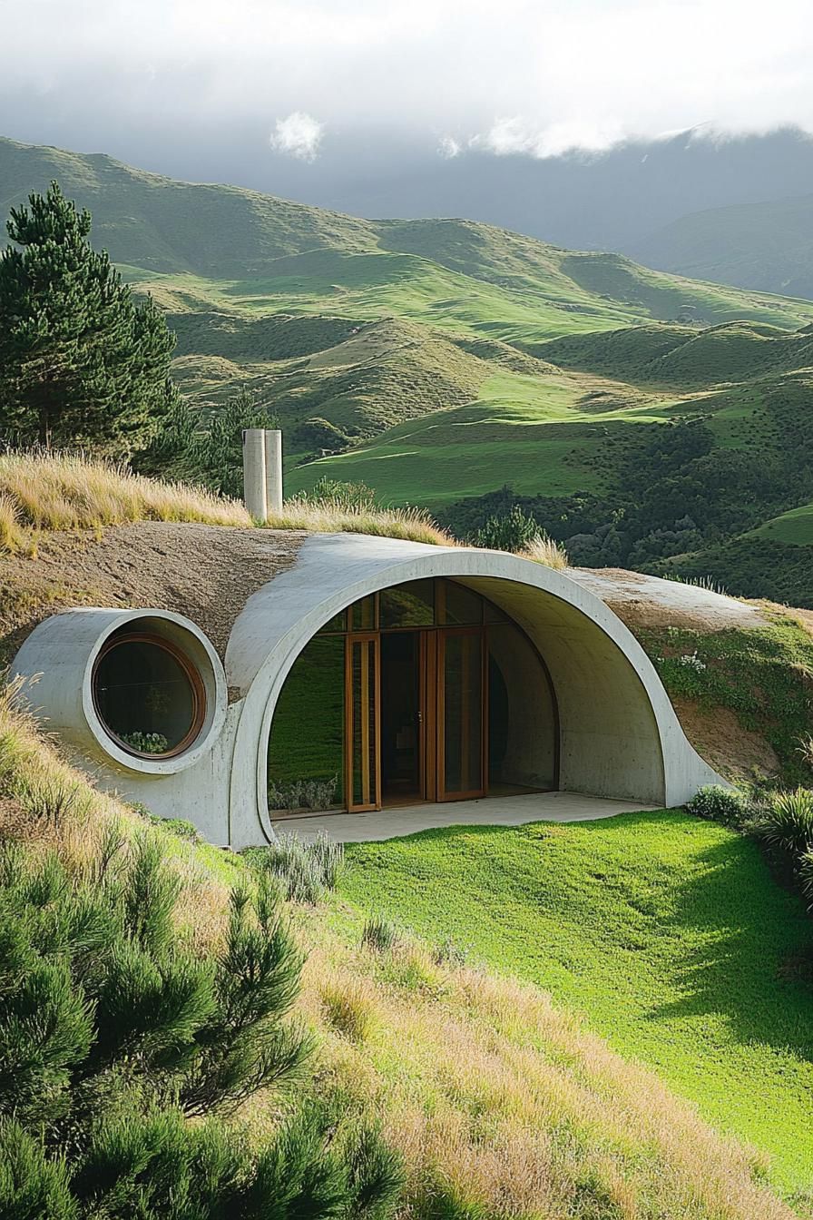 Round Hobbit-Style Doors and Windows - photo 4