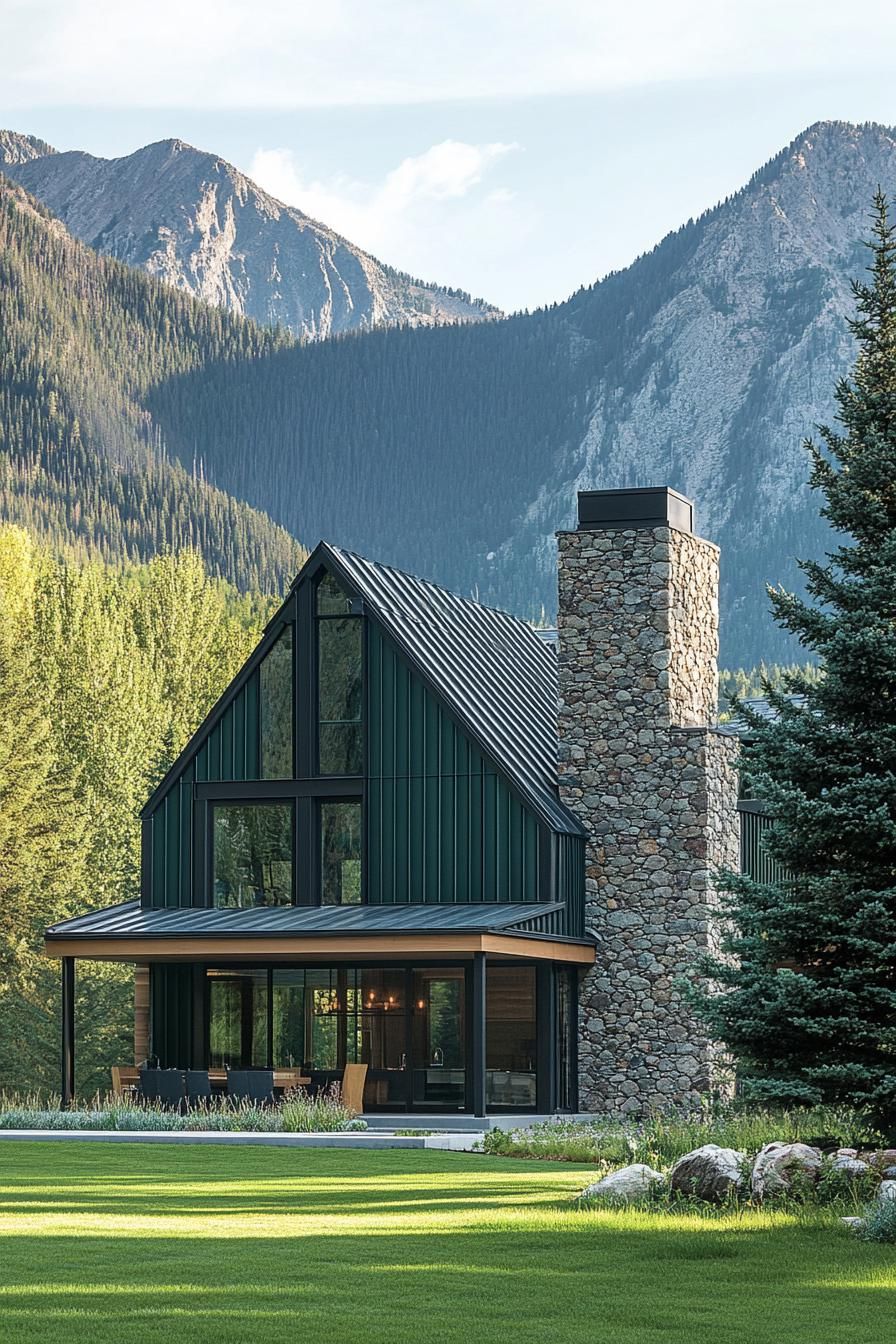 Where Architecture Meets the Mountain Landscape