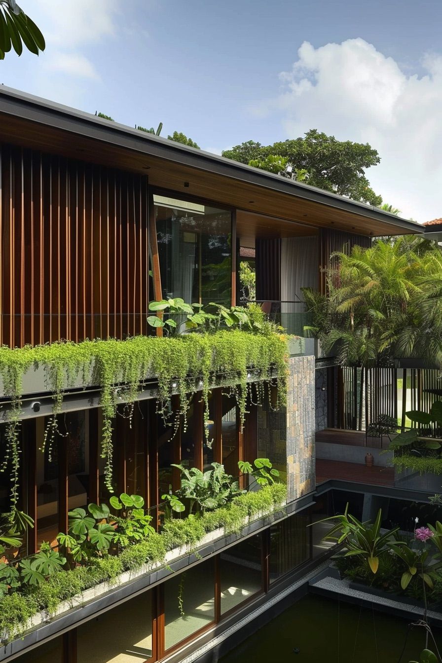 Courtyards With Vertical Gardens - photo 4