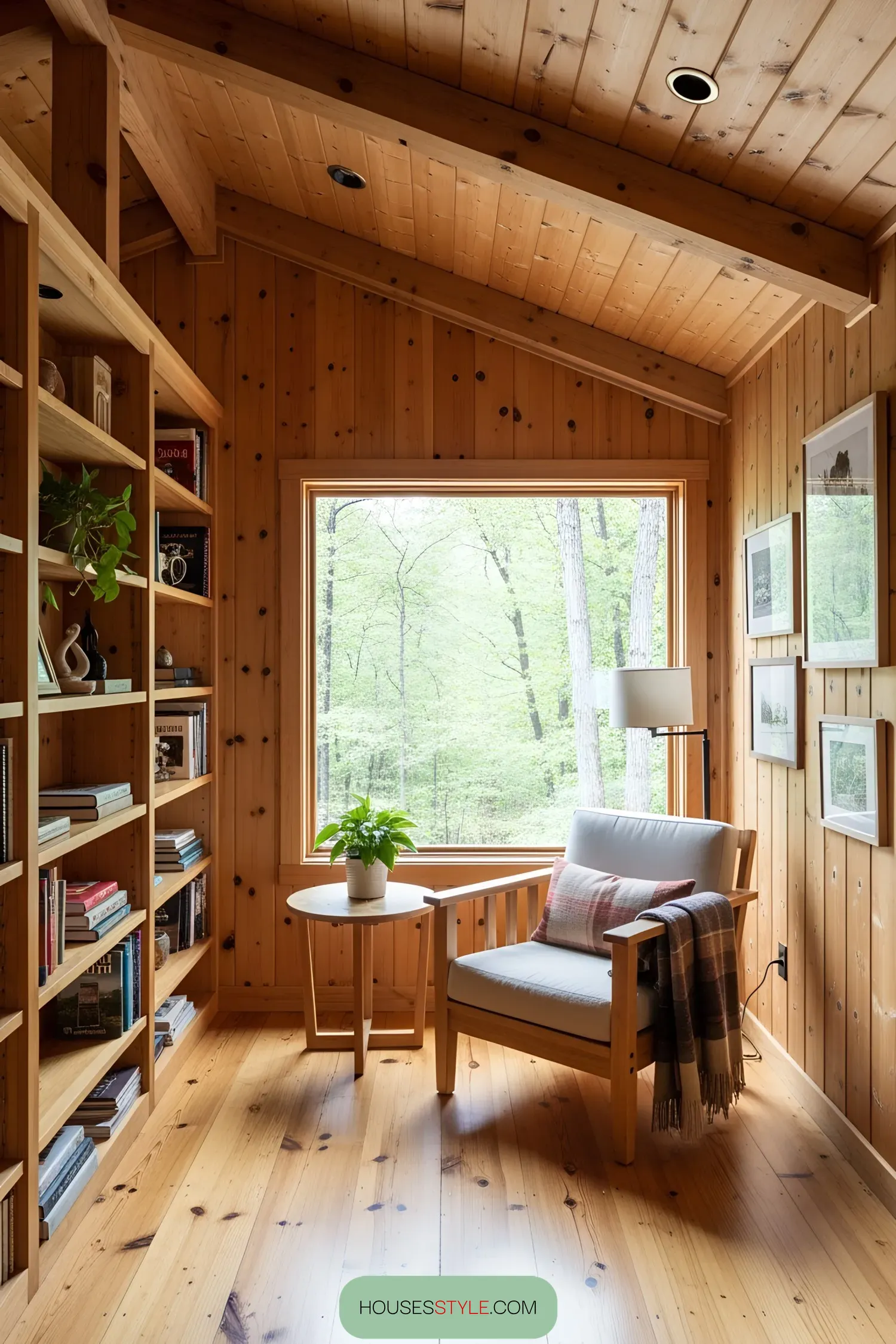 A Forest View Window That Invites Quiet