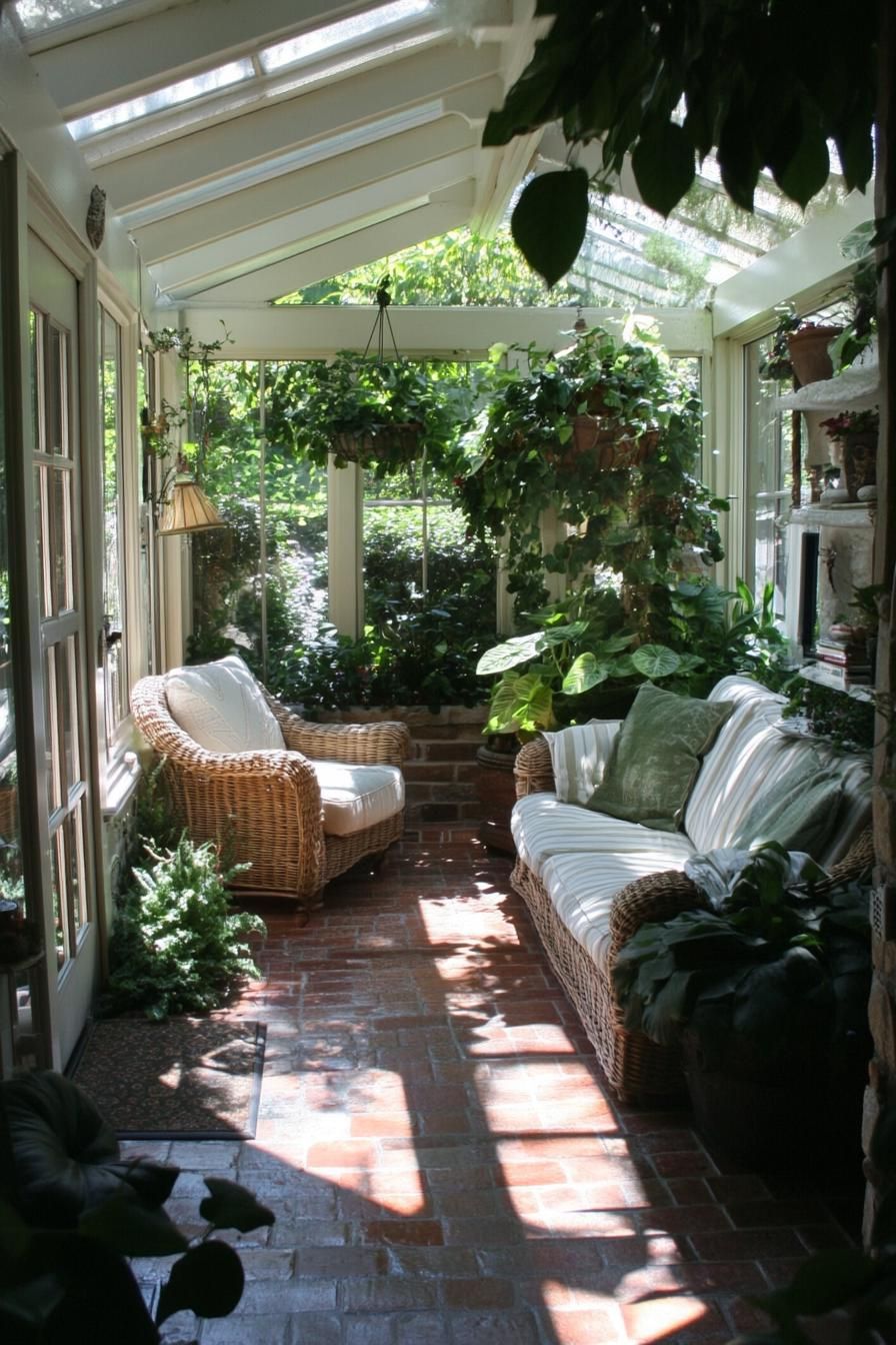 Garden Room With Glass Walls
