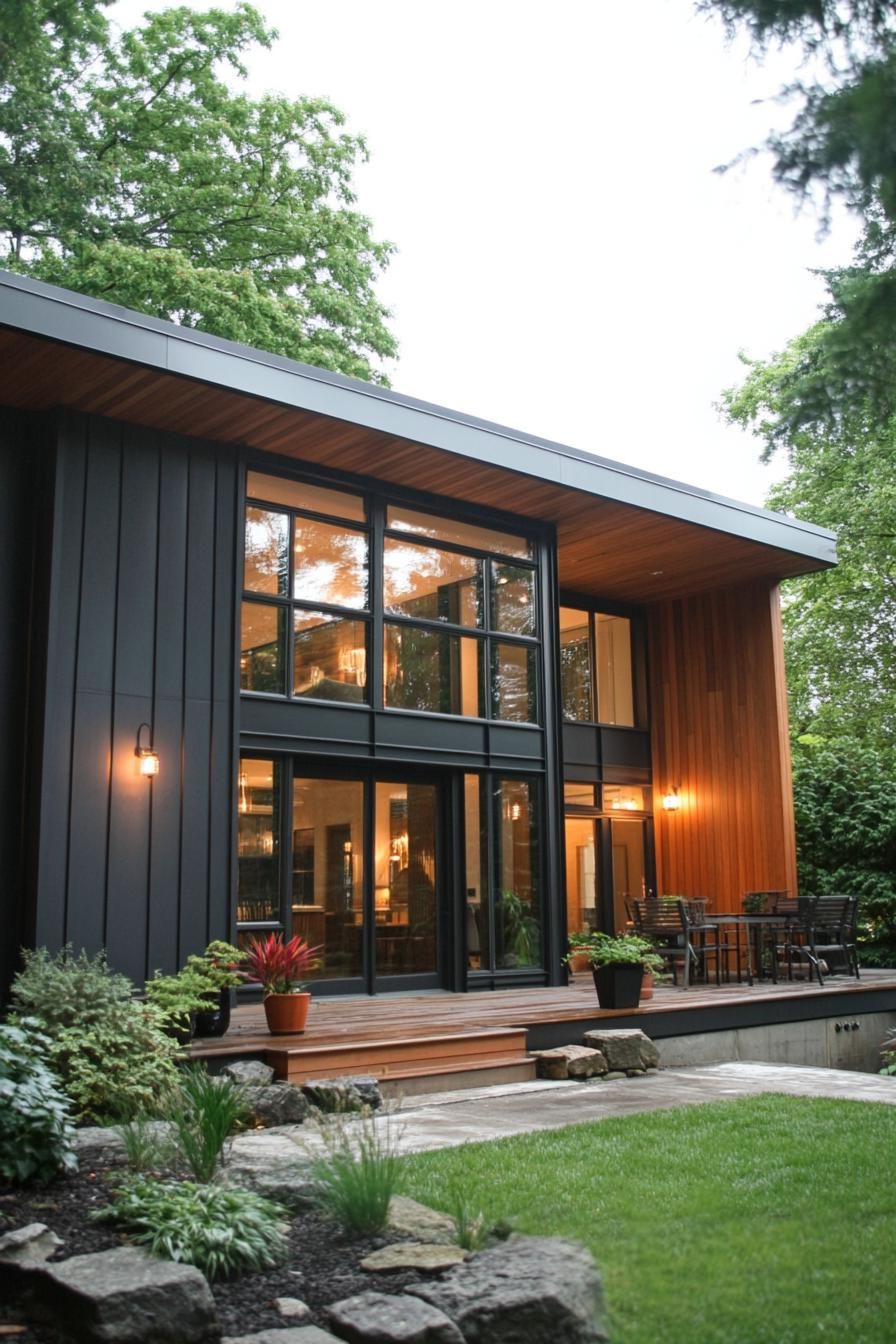 Steel Beams Paired With Wooden Accents - photo 4