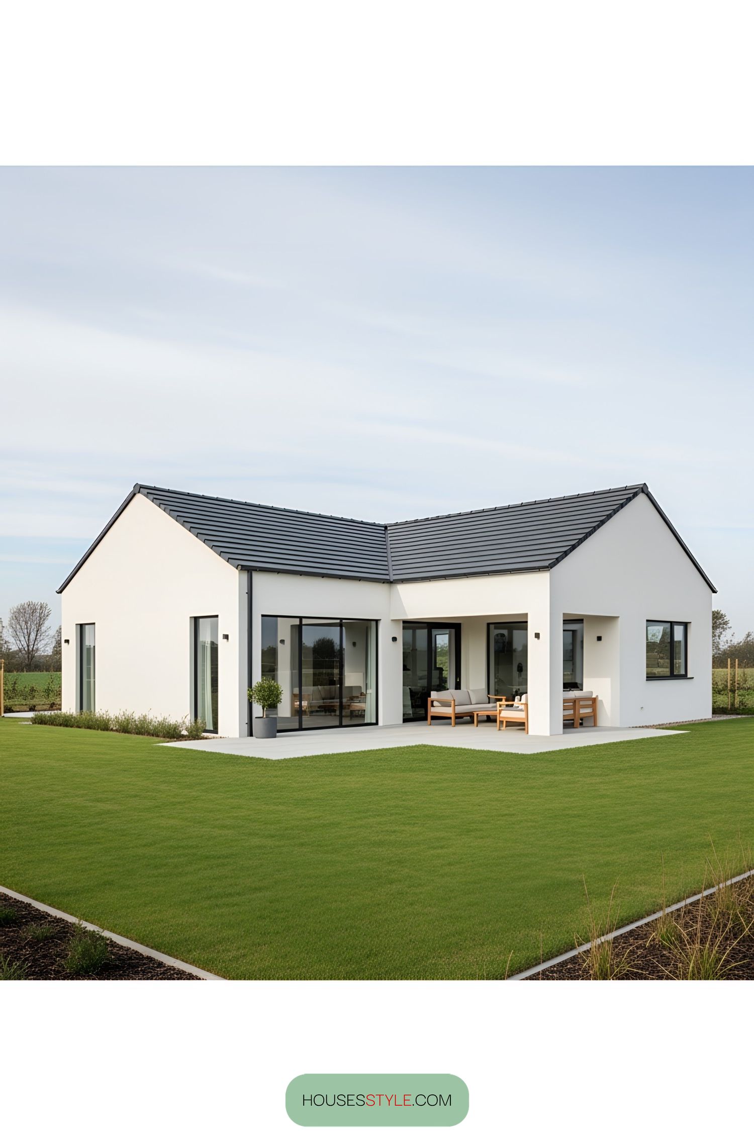 Simple Style Meets Charm in This White Bungalow
