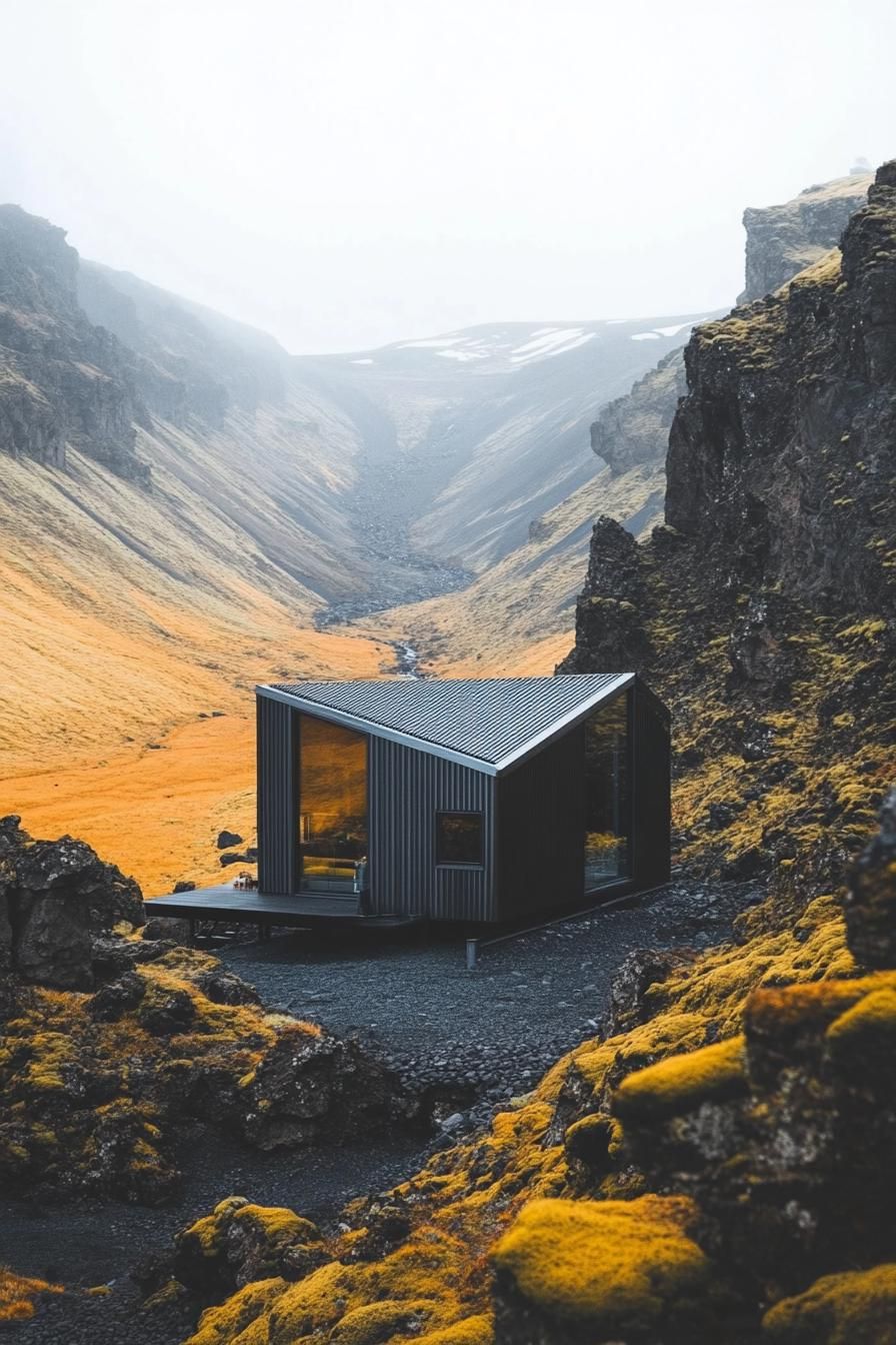 A Snug Hideaway Among Rugged Rocks