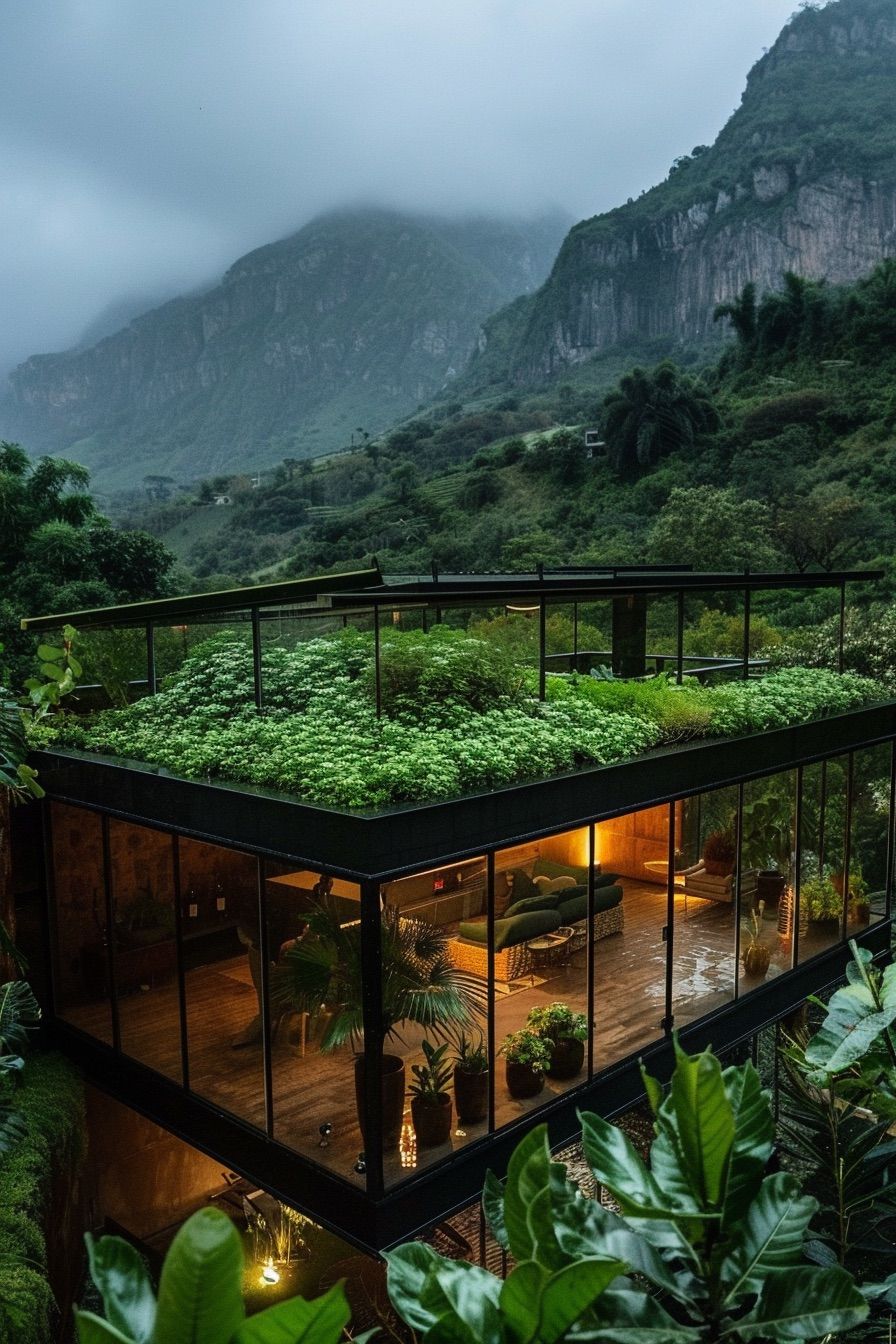 Eco-Friendly Terrace Glass Cabin - photo 2