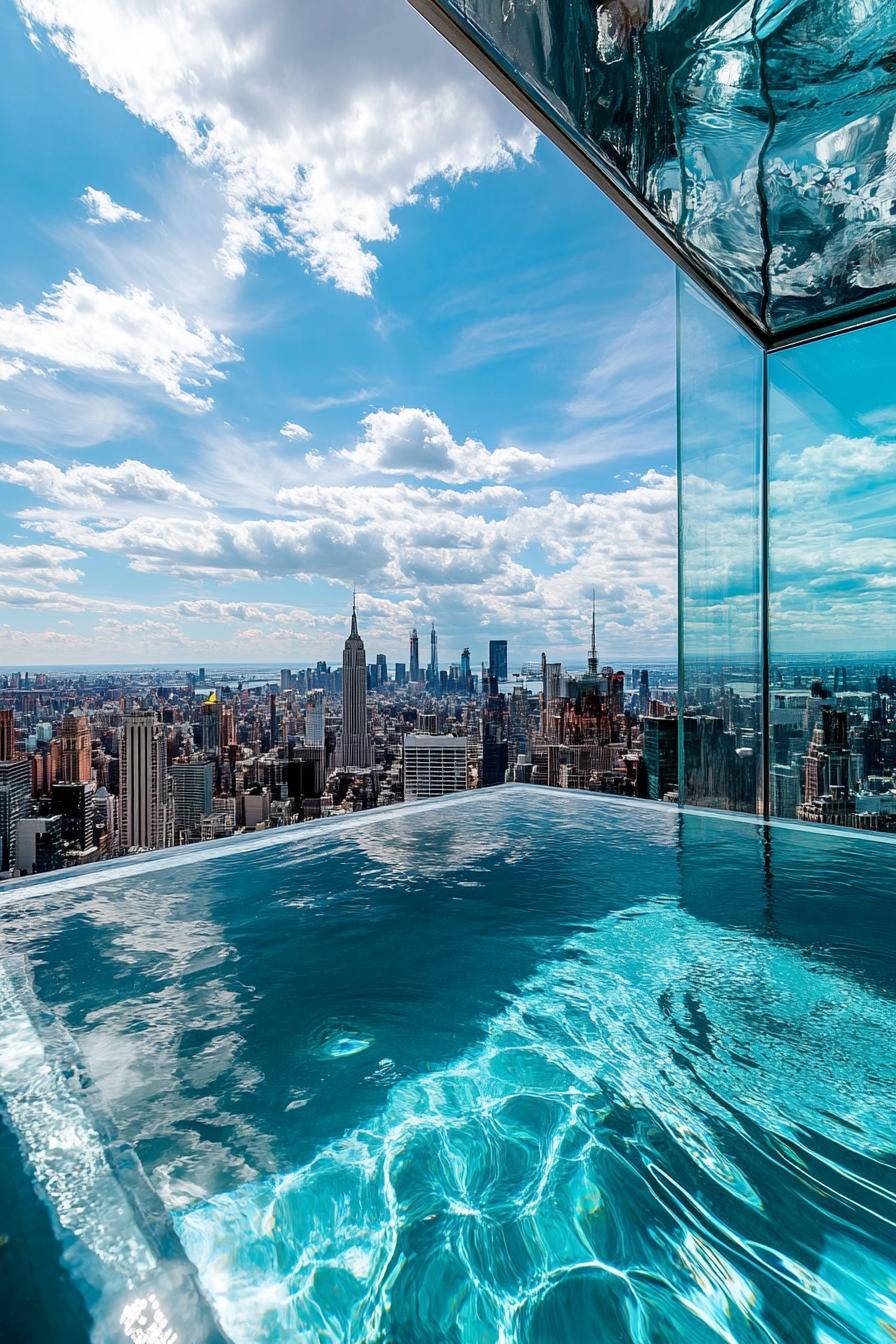 Glass-walled Pool on the Roof - photo 4