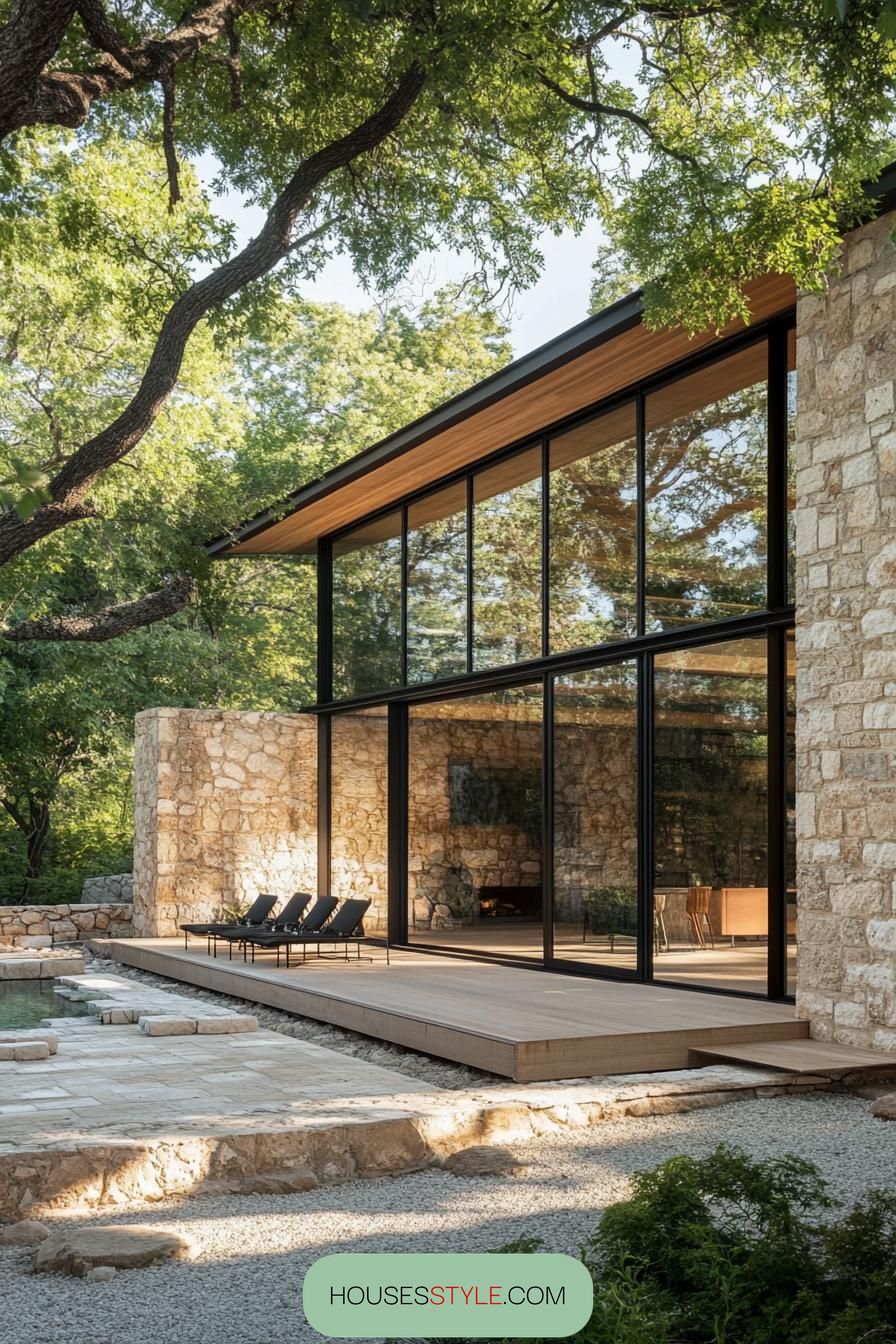 Glassy Retreat, Stone Splendor