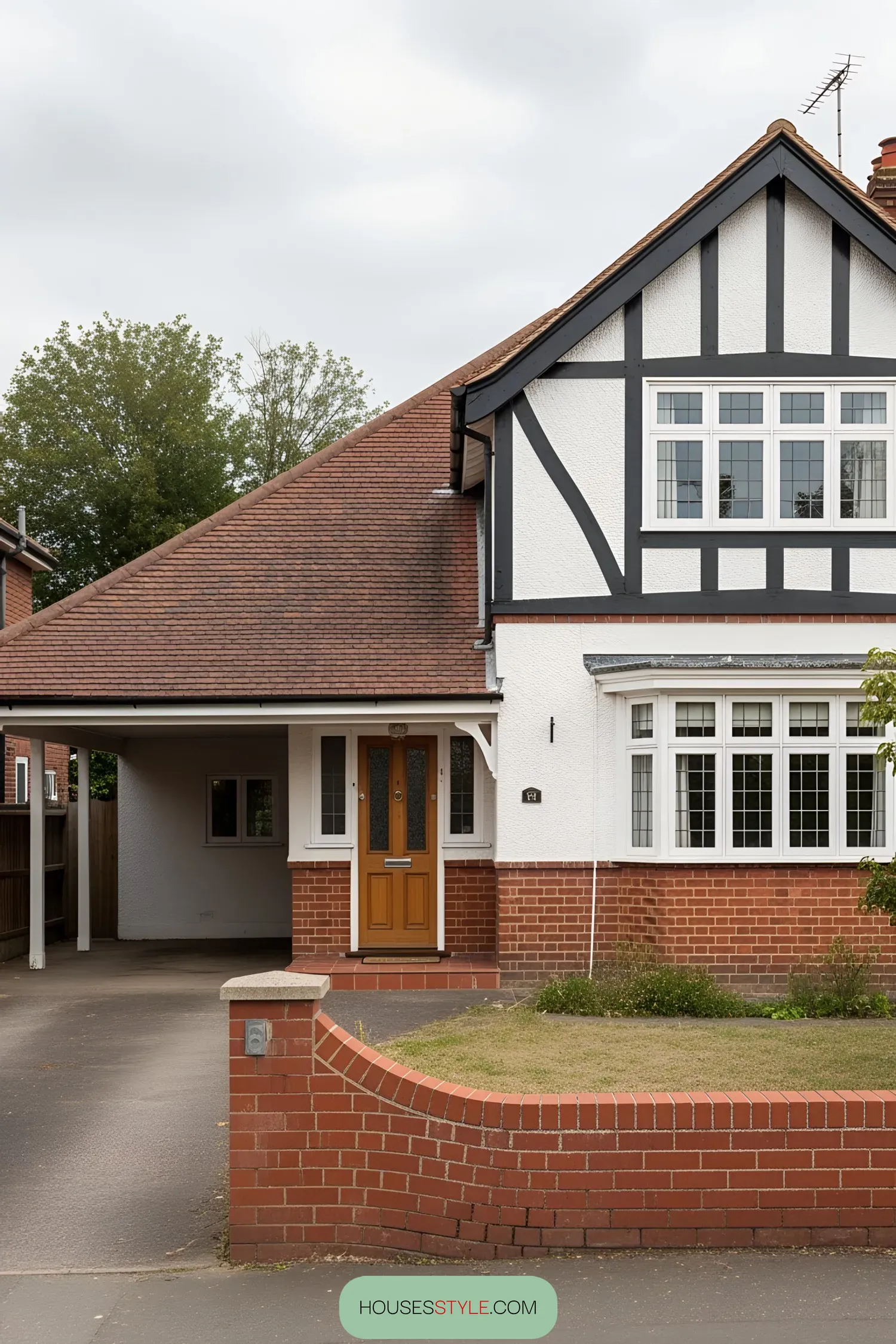 Tudor-Style Bungalow Charm and Comfort