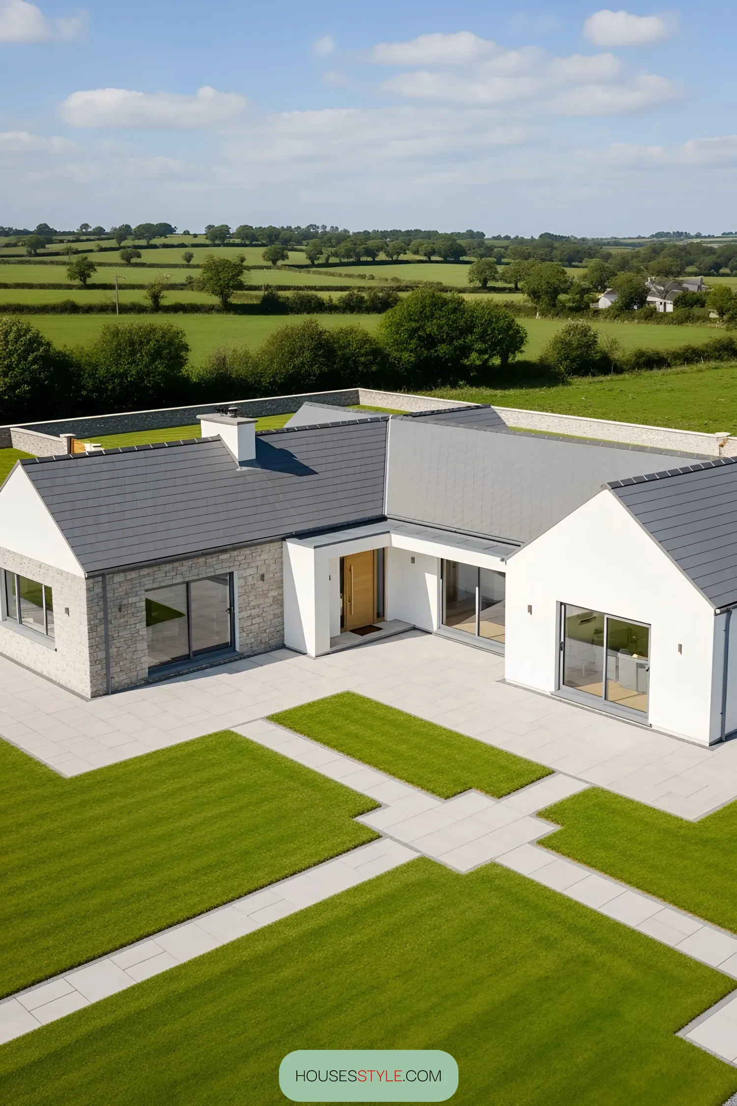 A Charming Bungalow Set in the Emerald Fields