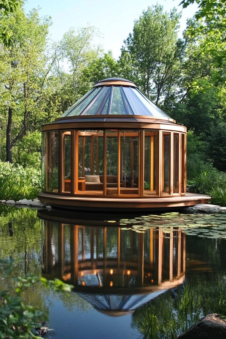 Luxury Yurts With Hot Tubs and Fishing Docks - photo 3