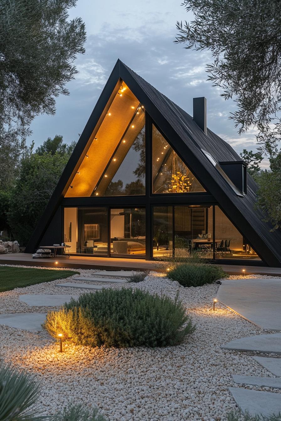 Black Cabin with LED Lighting - photo 3