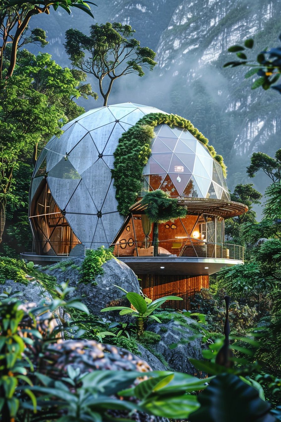 Geodesic Dome Home Design - photo 2