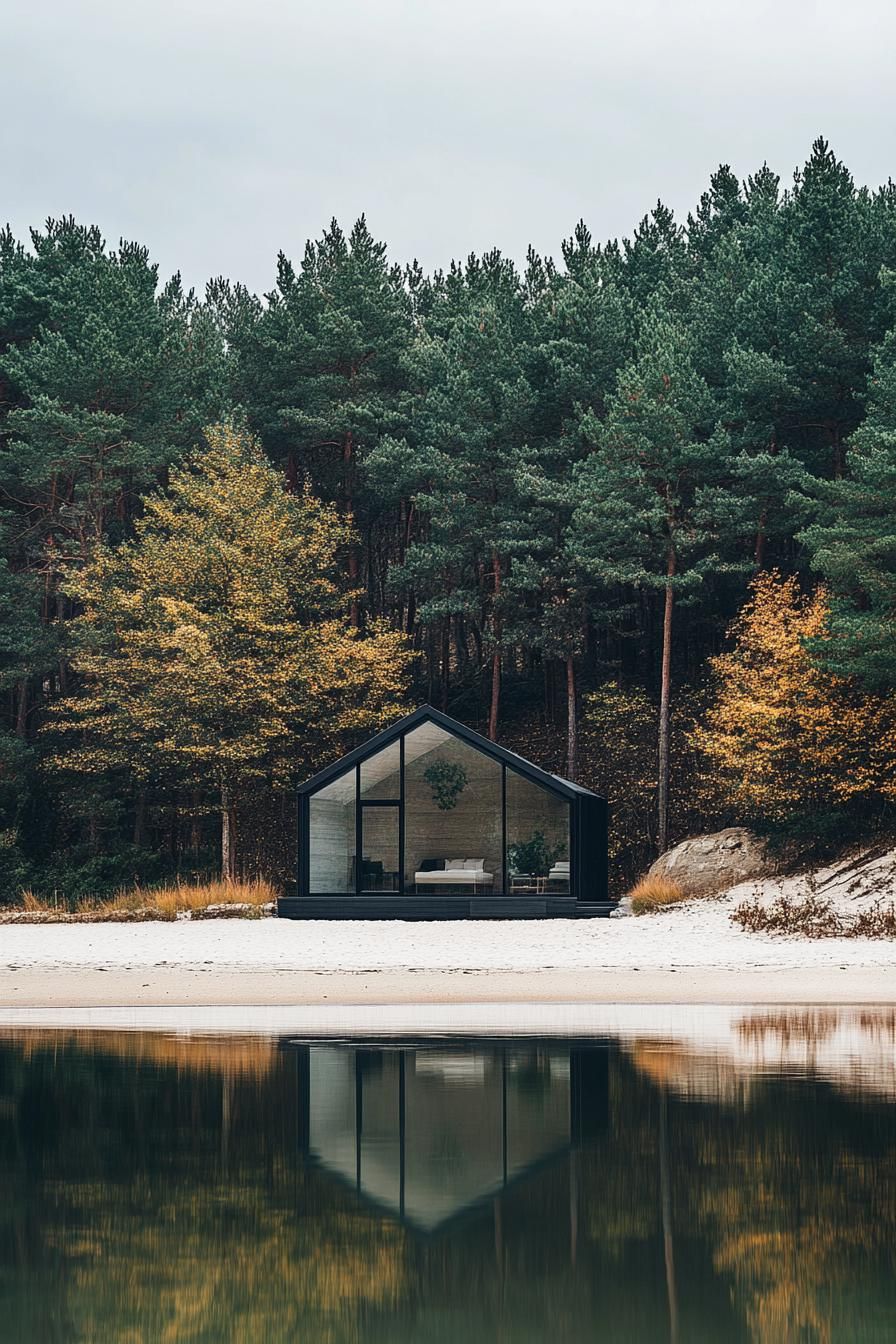 A Peaceful Glass Cabin Escape