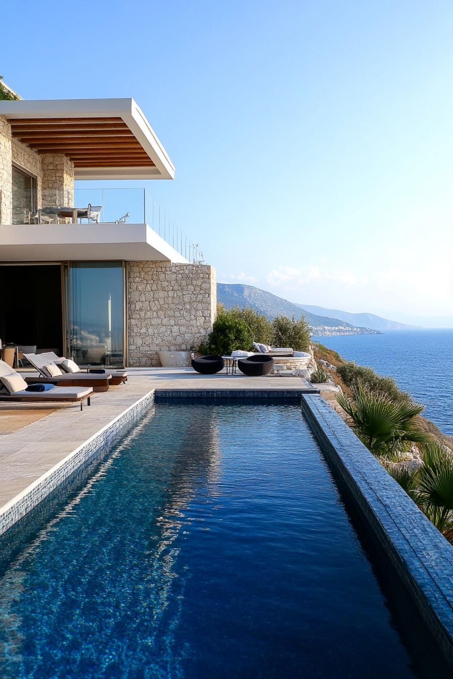 Greek Seafront Villa With Infinity Pool - photo 2