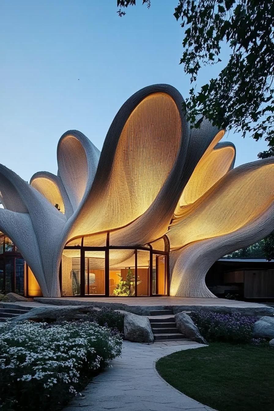 A Flower-Petal Shaped Retreat