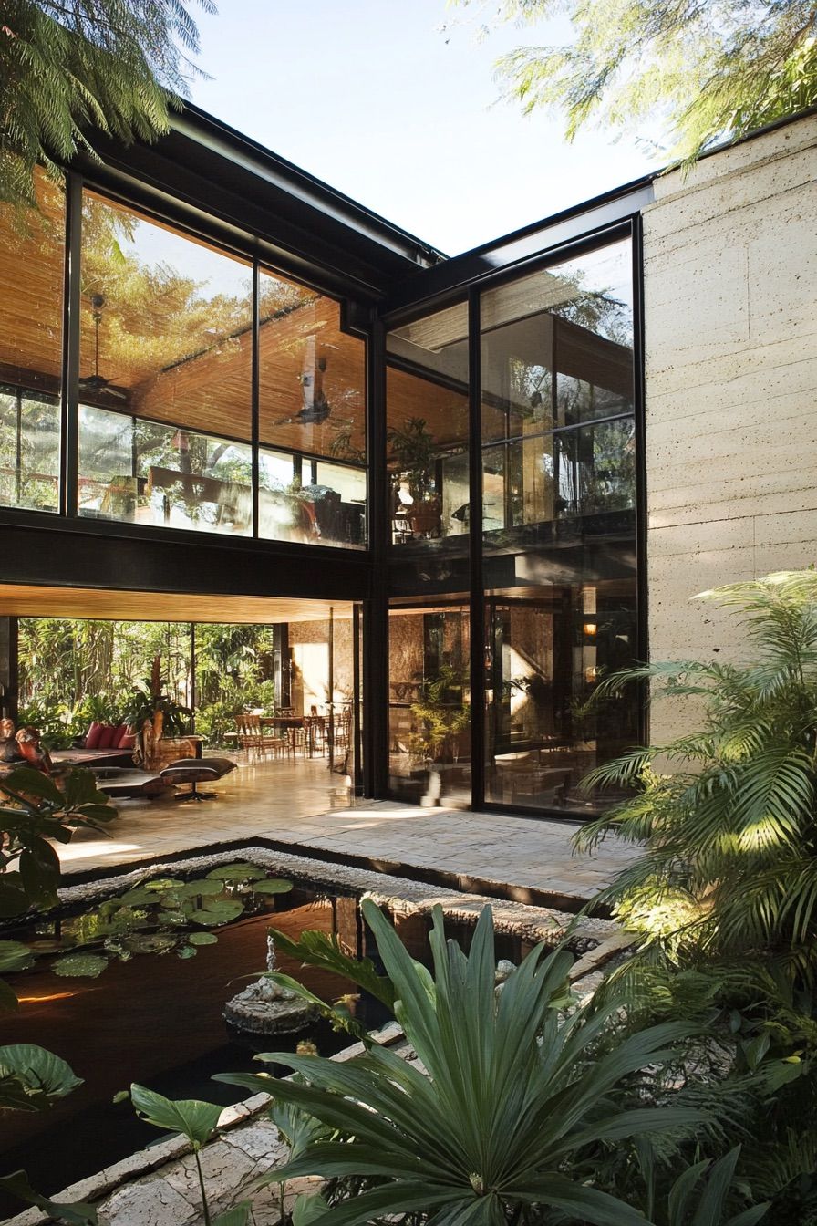 Tropical Plant Atrium Retreats - photo 3
