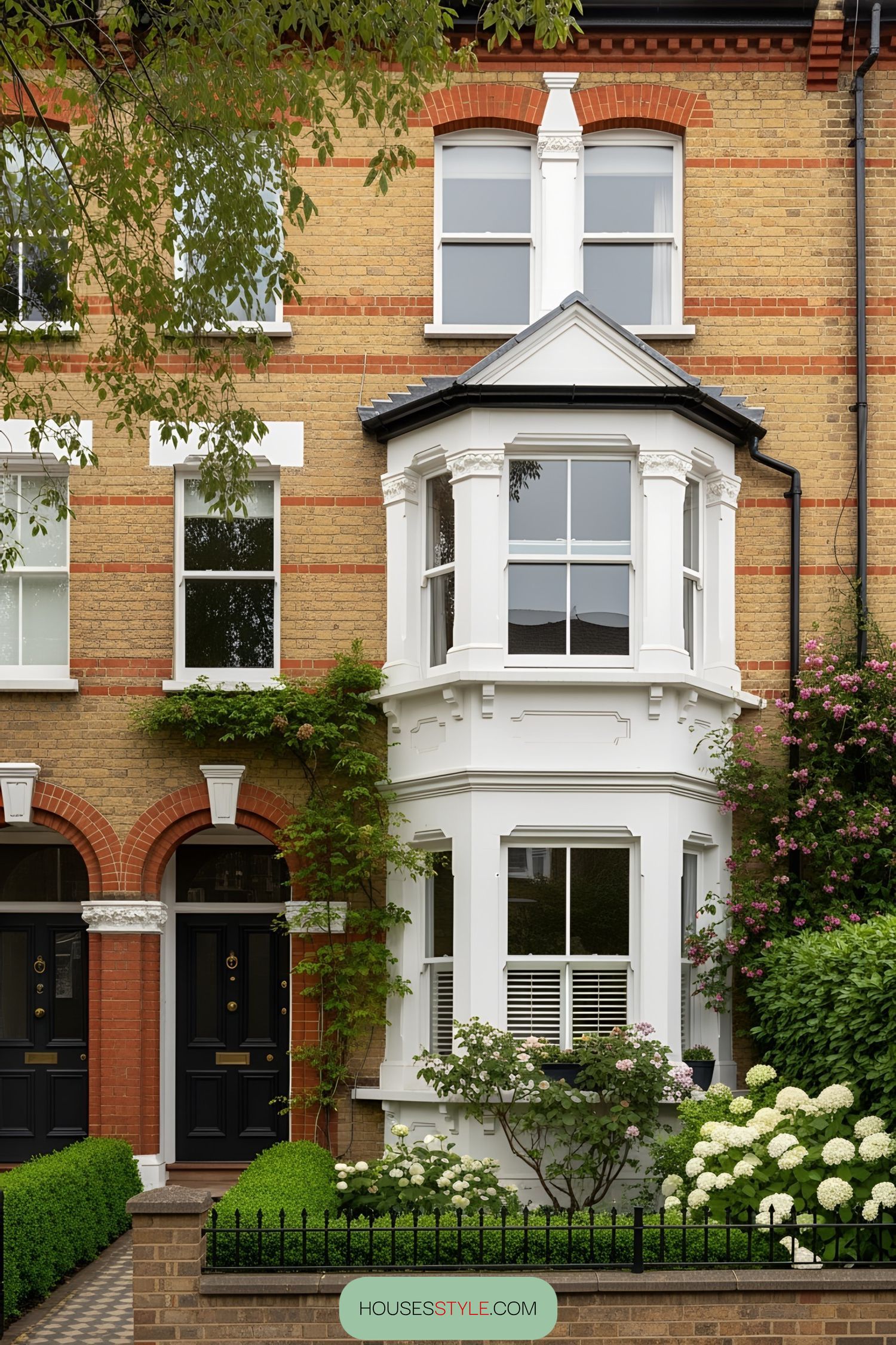 A Victorian Terrace in Brick and Detail