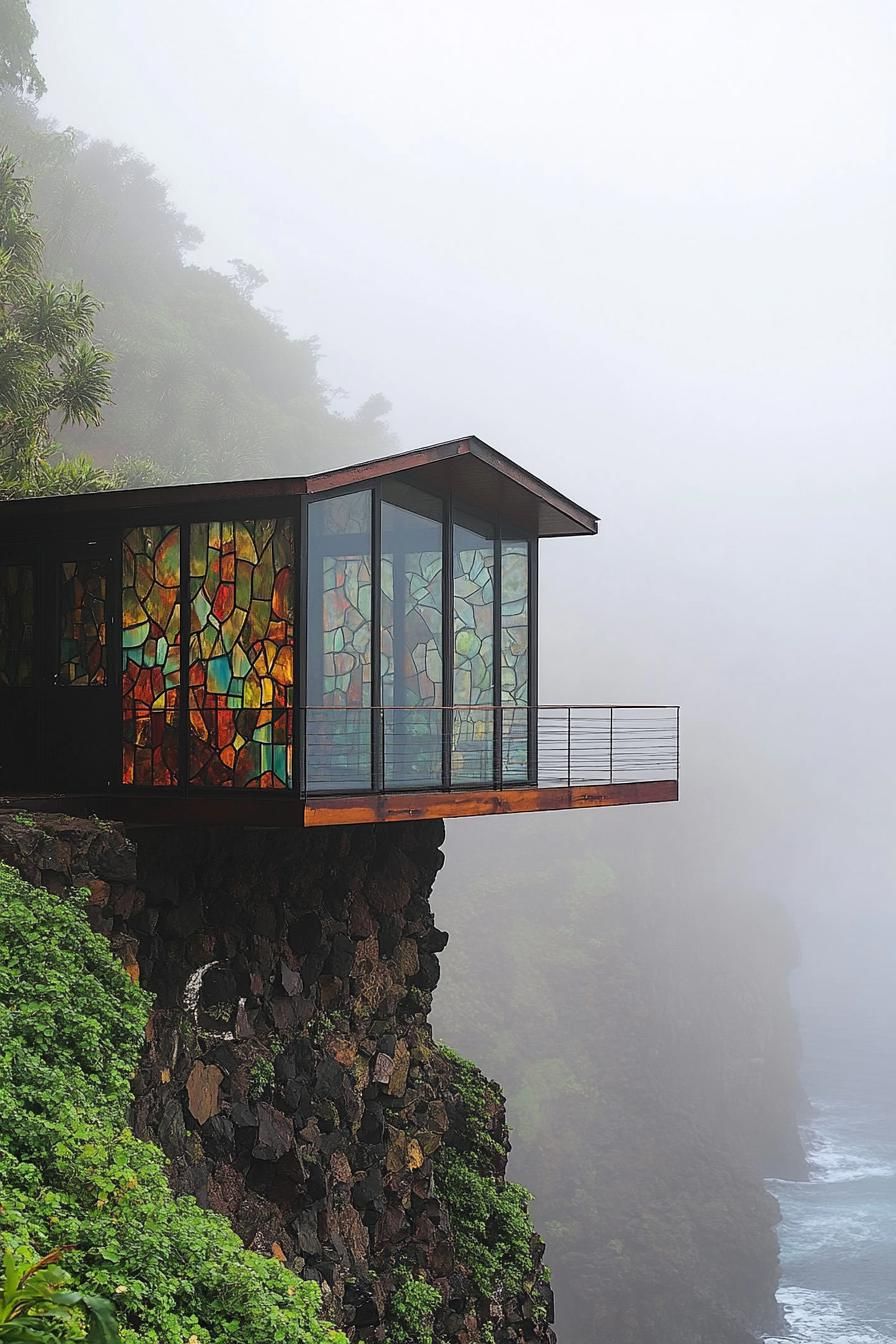 A Cliffside Cabin Where Design Meets Adventure