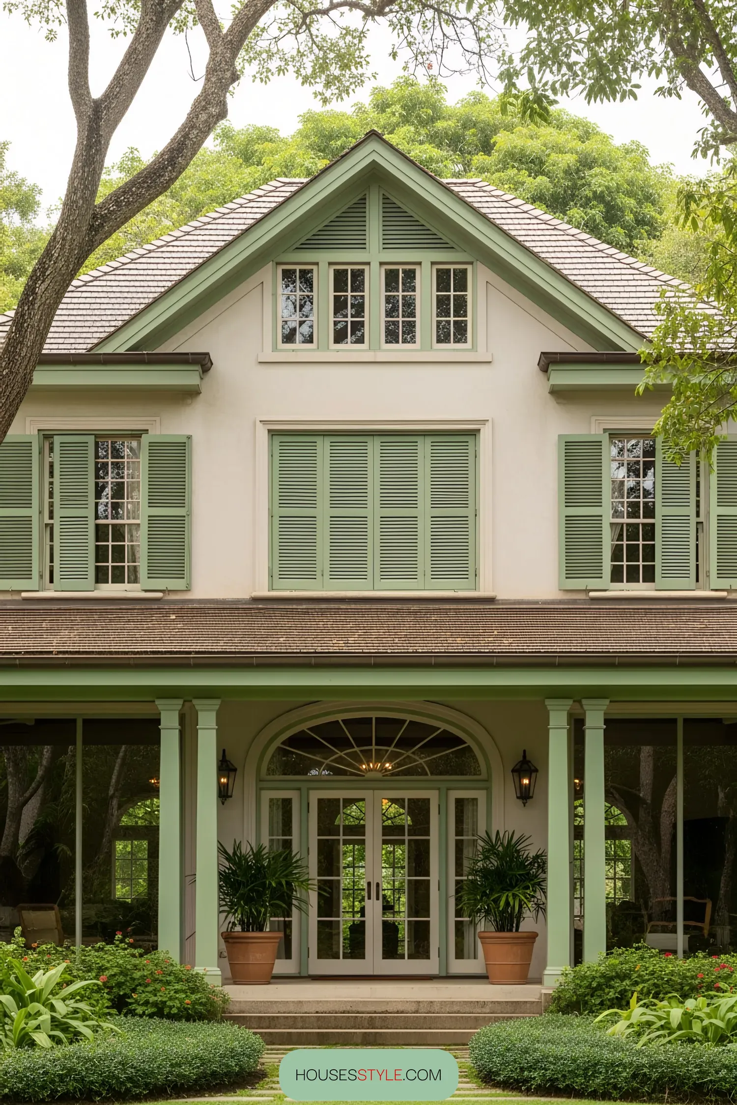 Colonial Style Set in Tropical Surroundings