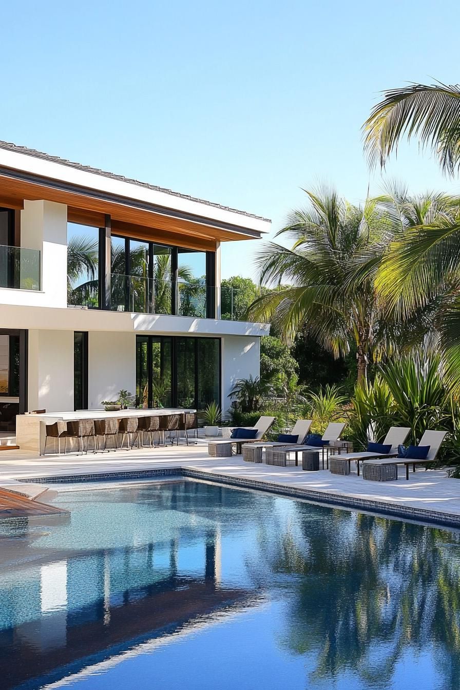 Tropical Pool With a Swim-Up Bar - photo 3