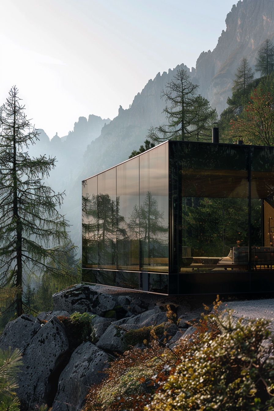 Smart-Tinted Transparent Glass Cabin - photo 3