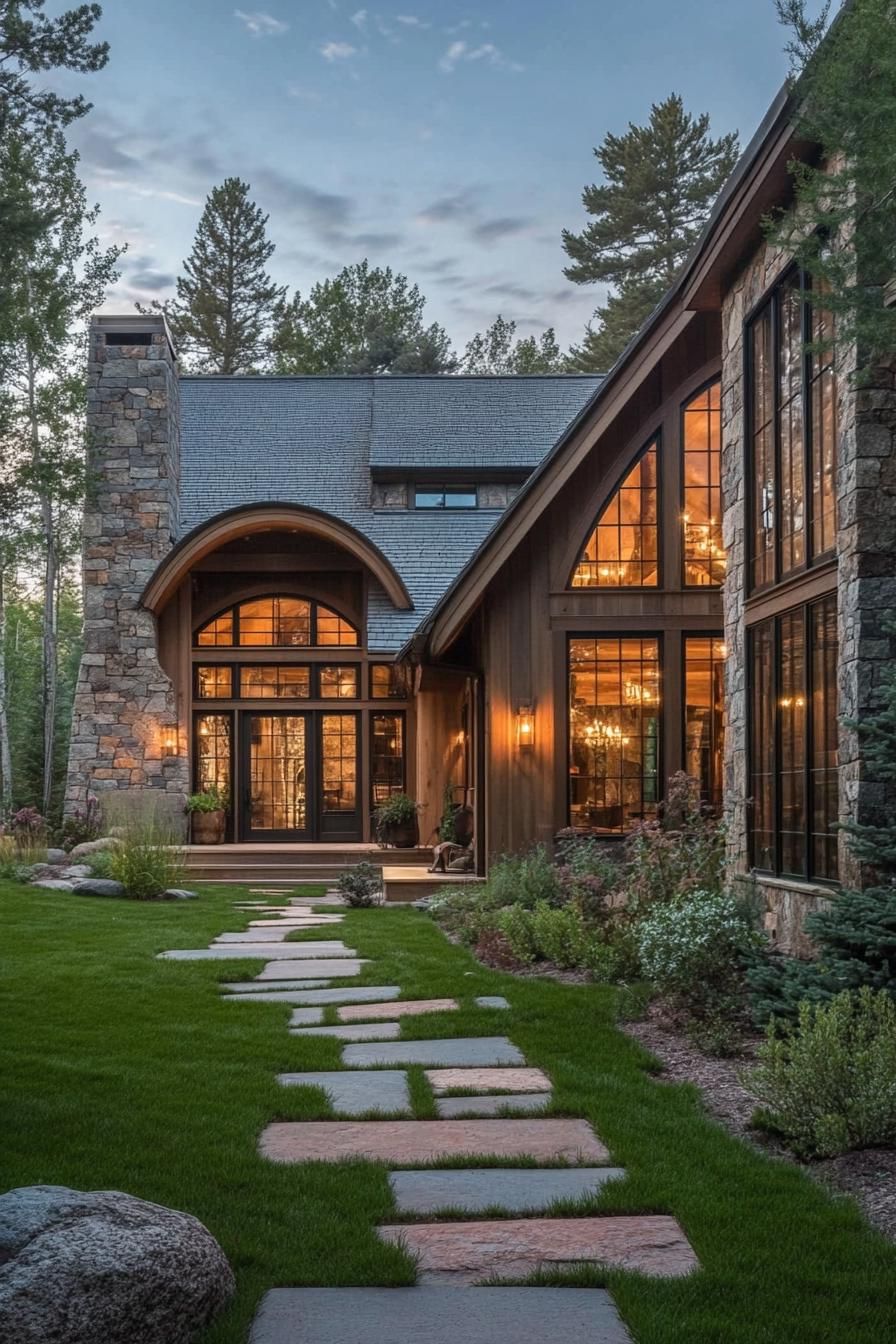 Cozy Stone and Wood Retreat