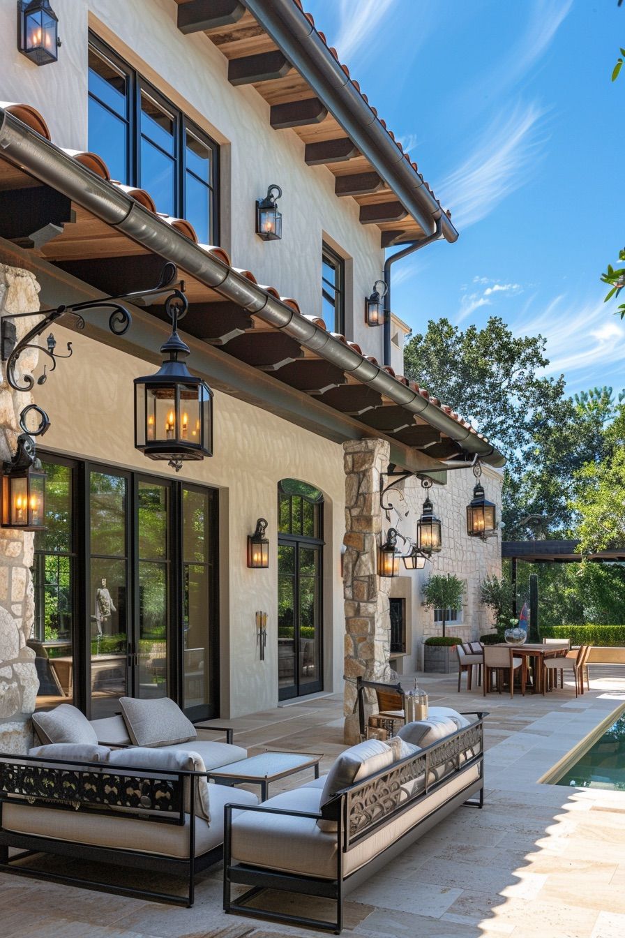 Wrought Iron Lighting Fixtures - photo 2