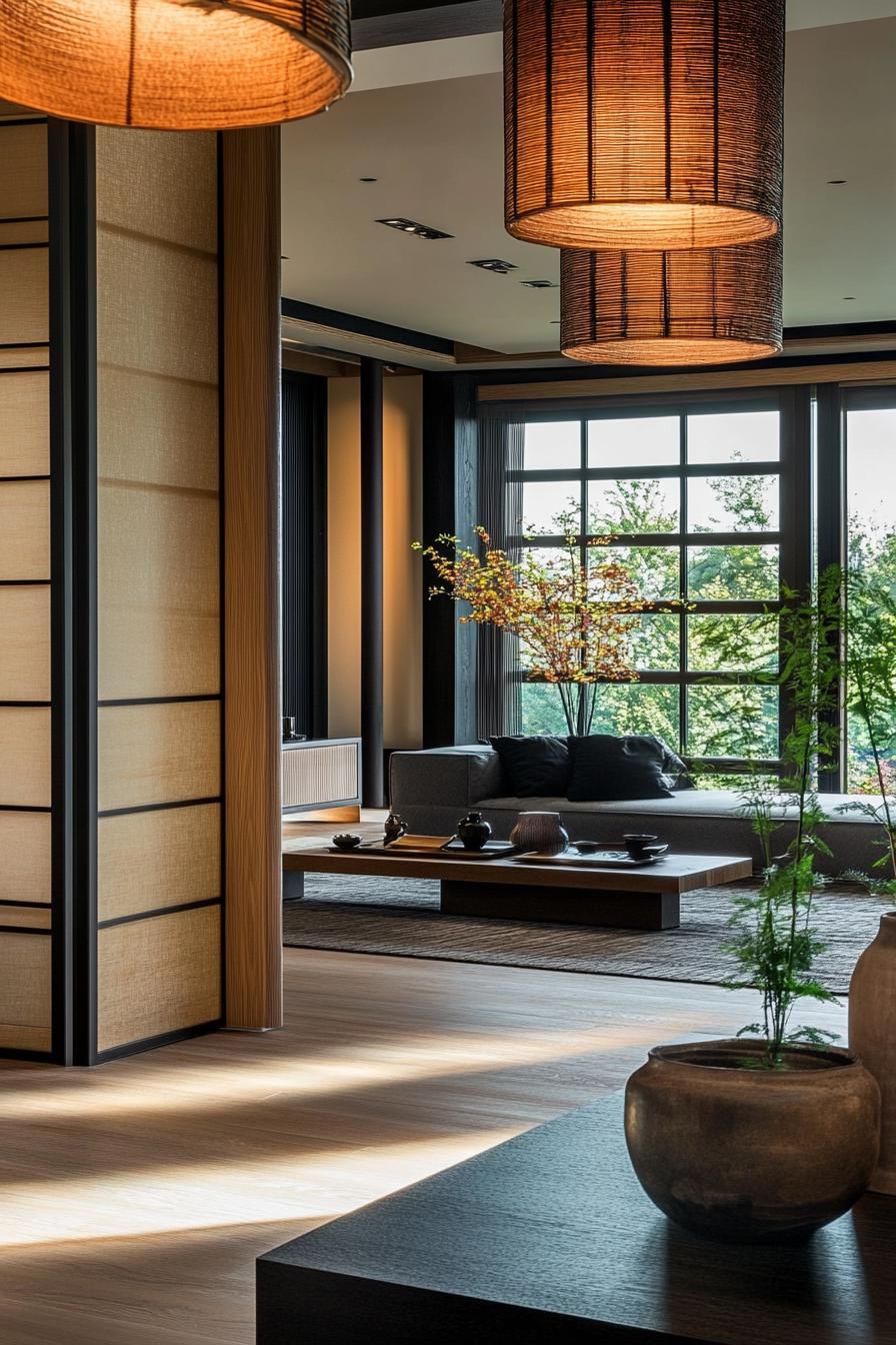 Open-plan Layouts and Sliding Shoji Screens
