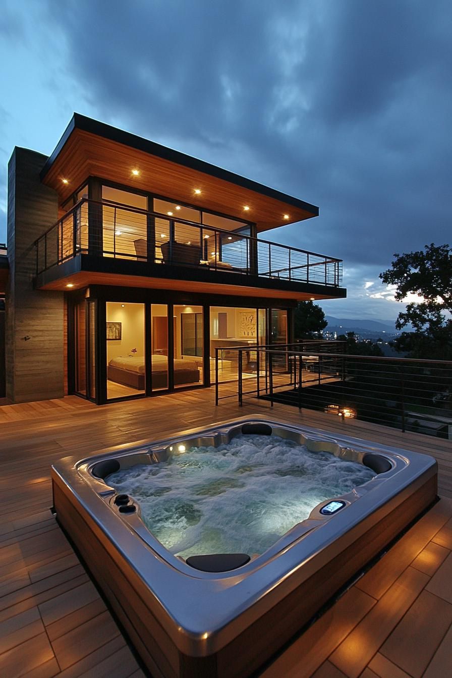 Private Rooftop Spa With Hot Tub and Sauna - photo 3