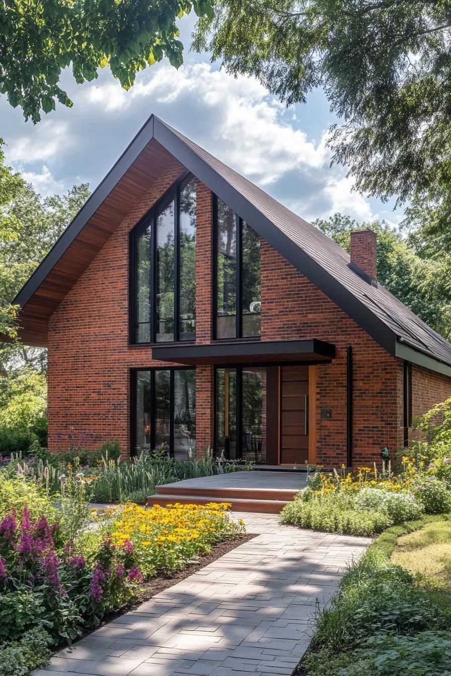52 Charming Houses with Brick Exterior You Must See - photo 42