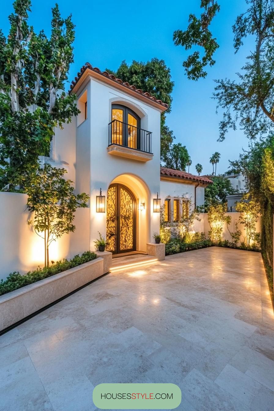 Mediterranean Villa Under the Stars