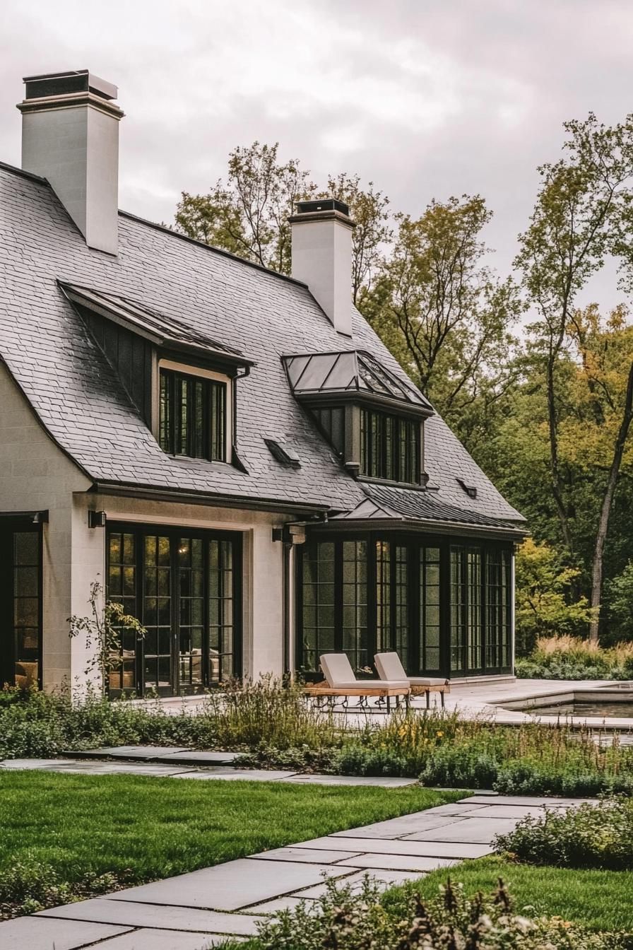 Gabled Rooflines With Zinc Details - photo 3