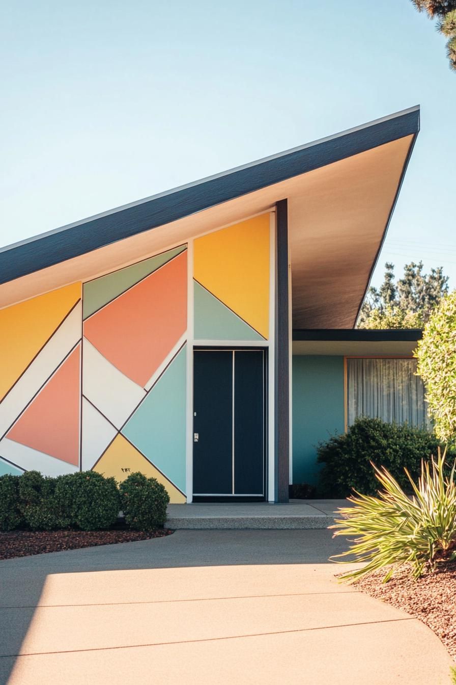 Bold Geometric Patterns With Pastel Colors - photo 2