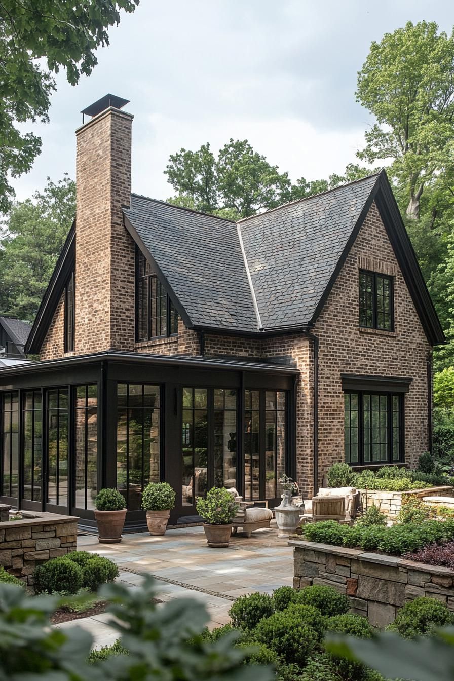 Natural Stone Columns on a Wrap-around Porch - photo 3