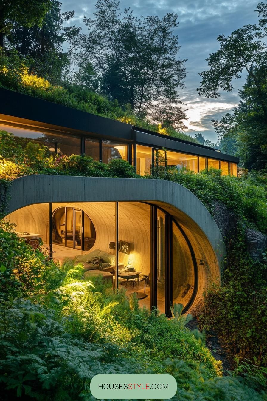 Underground Bunker With Green Roof - photo 4