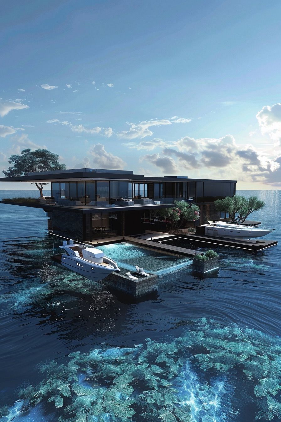 Floating Island Villa Retreat