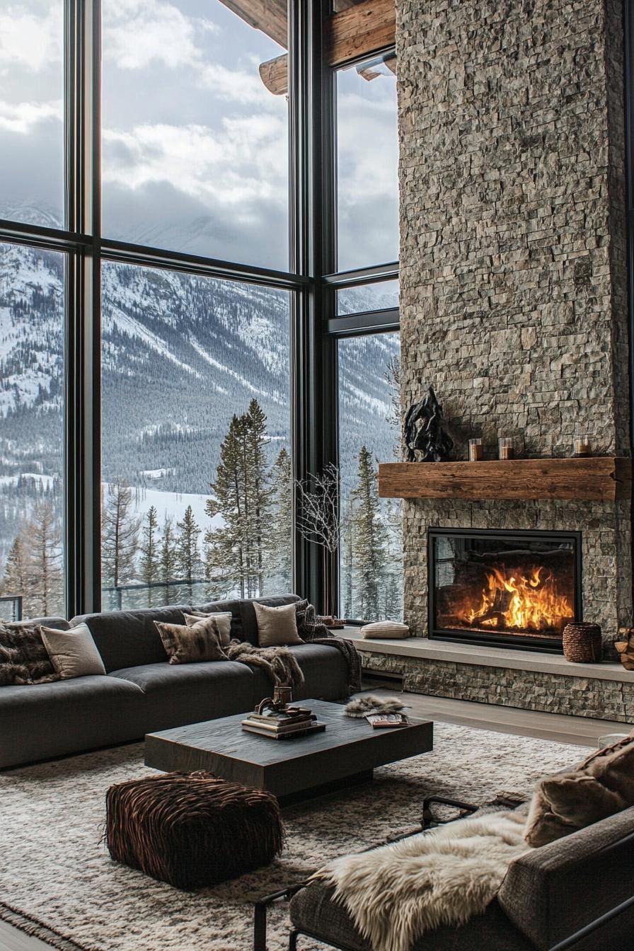 Cozy Cabin With Floor-to-Ceiling Stone Fireplace - photo 4