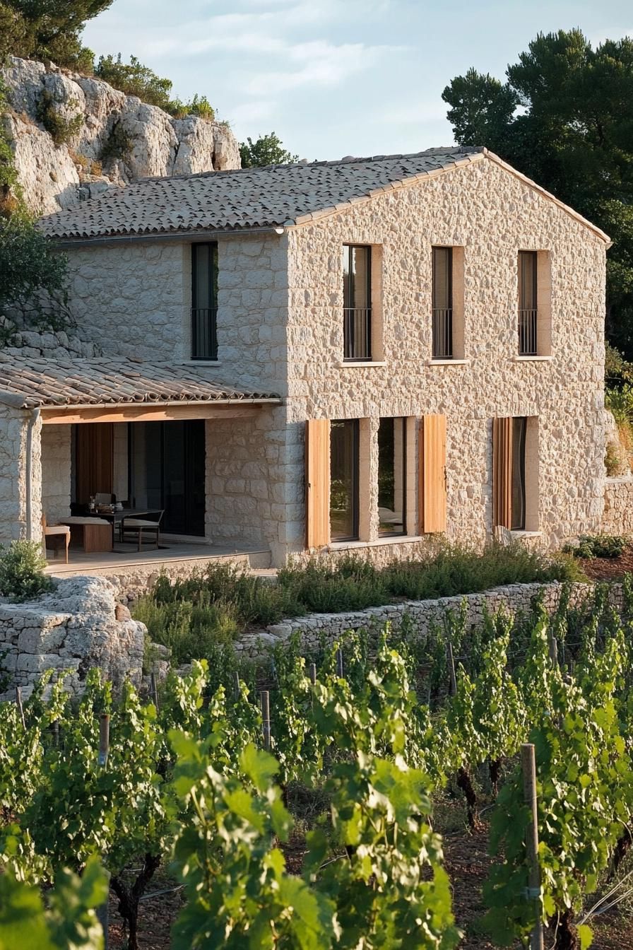 Old-World Stone Wall Charm