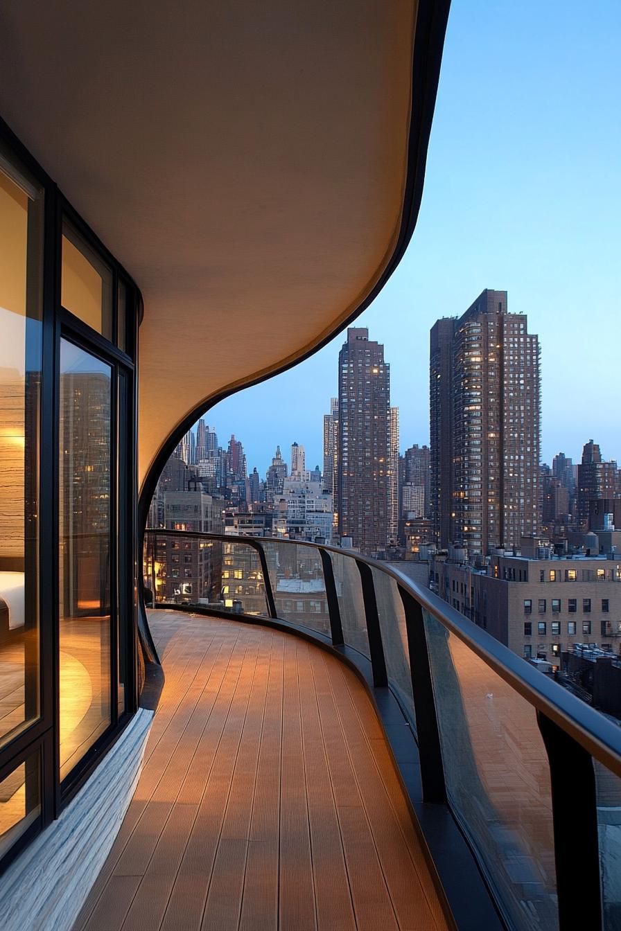 Curved Balcony With Panoramic Views - photo 4