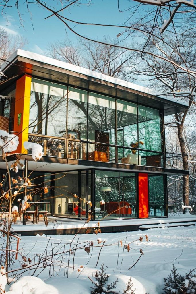 Colored Glass Design Accents