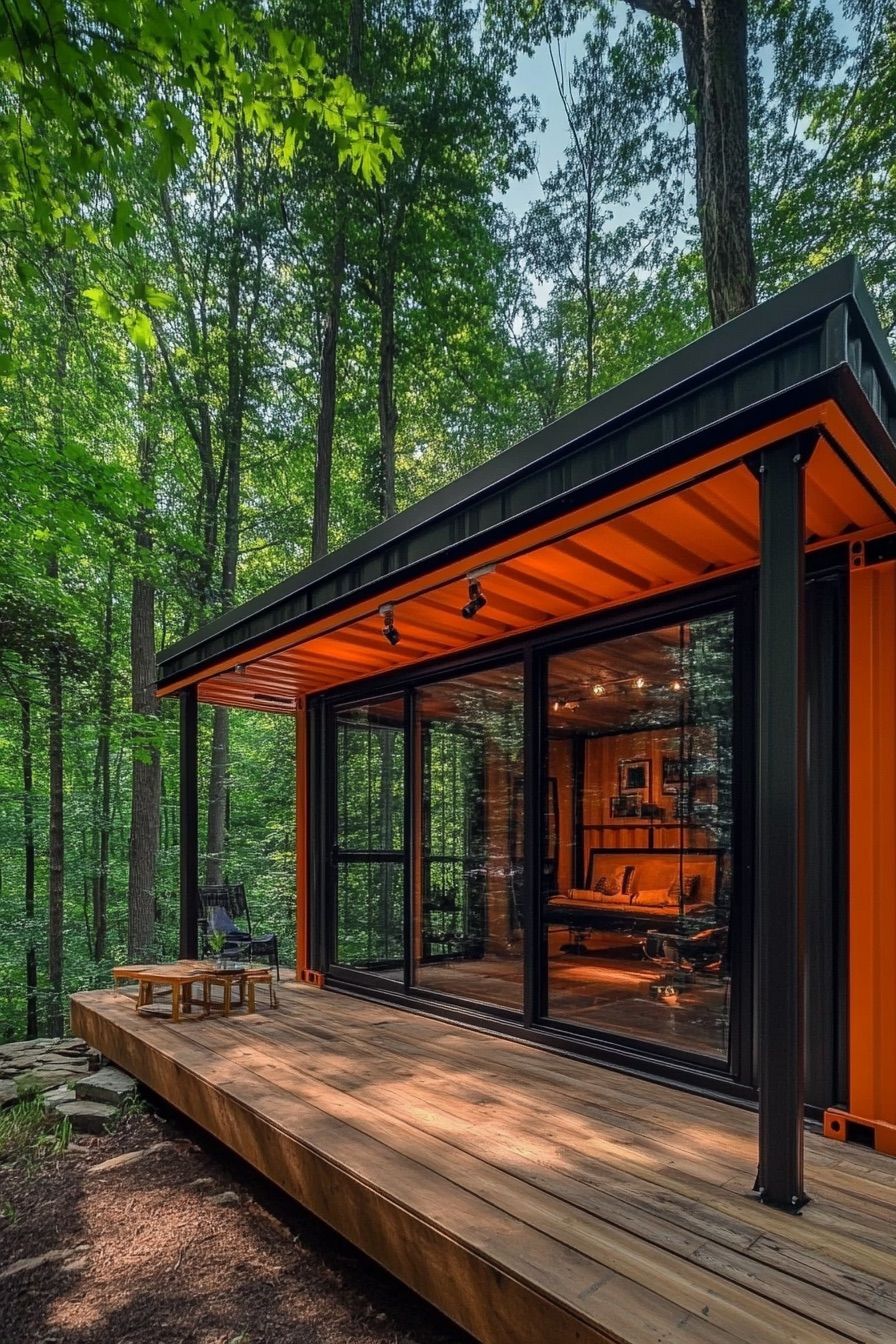 Small Container Cabin Retreat - photo 4