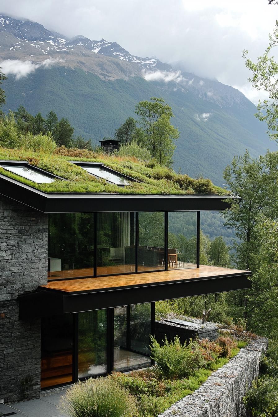 Green Roofs Paired With Skylights