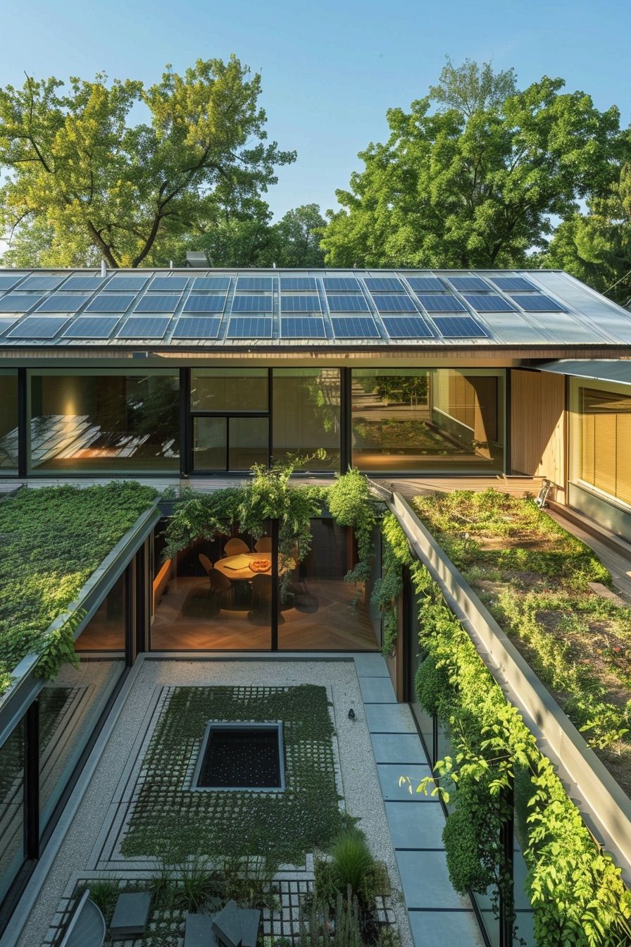 Courtyards Powered by Solar Panels - photo 2