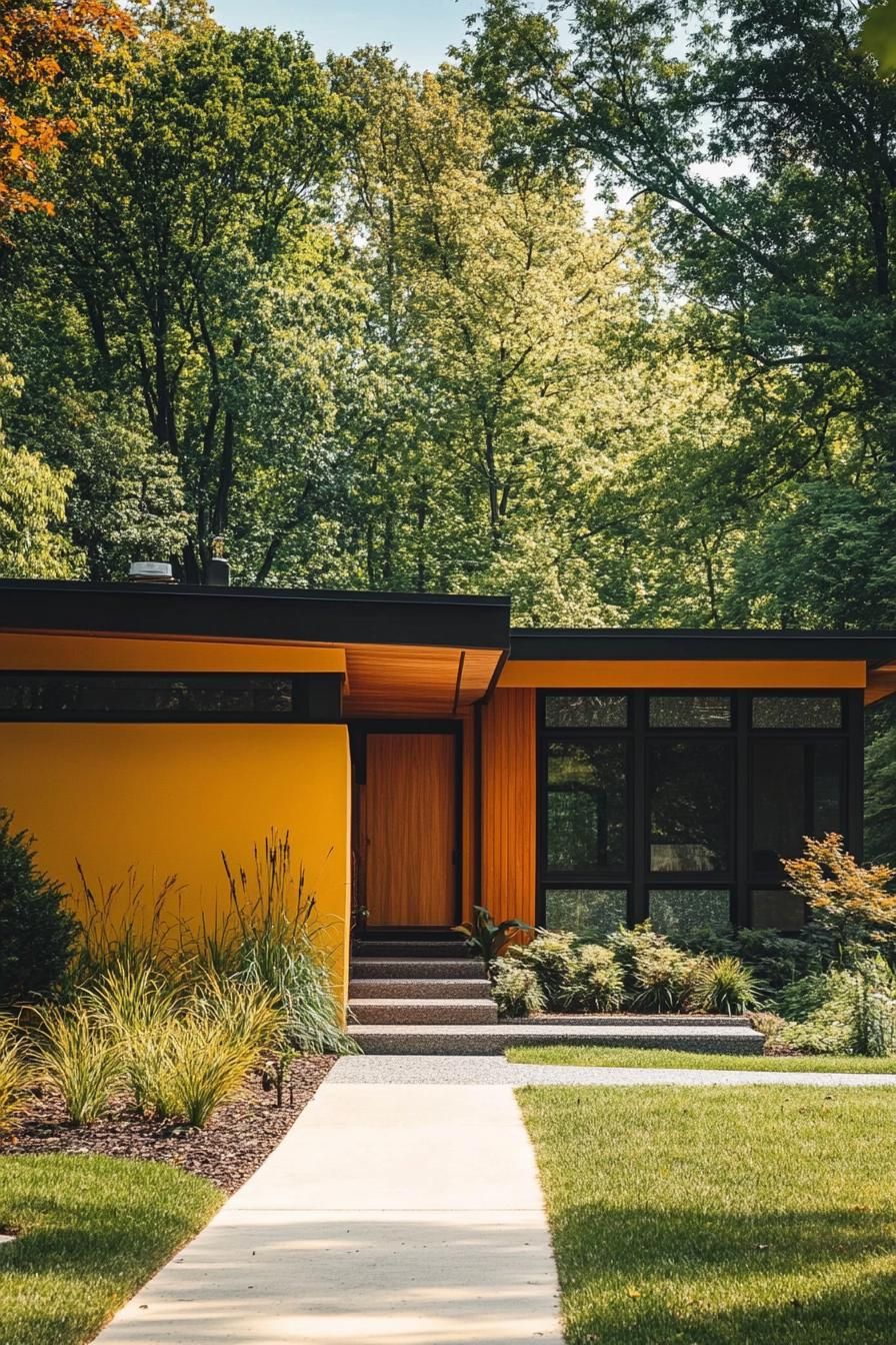 Sunshine Yellow with Olive and Black Trim