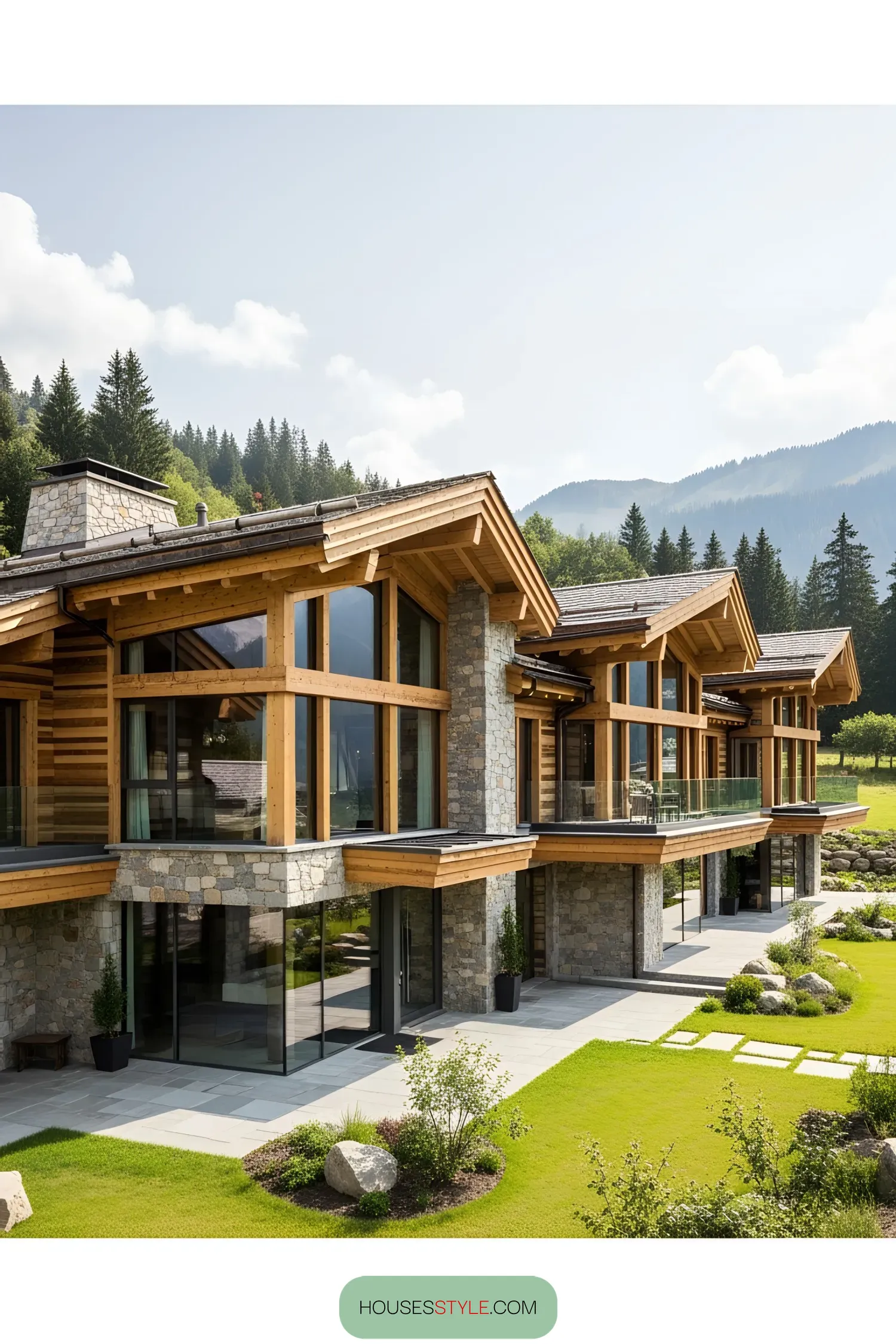 Woodland Views Meet Modern Style in This Chalet