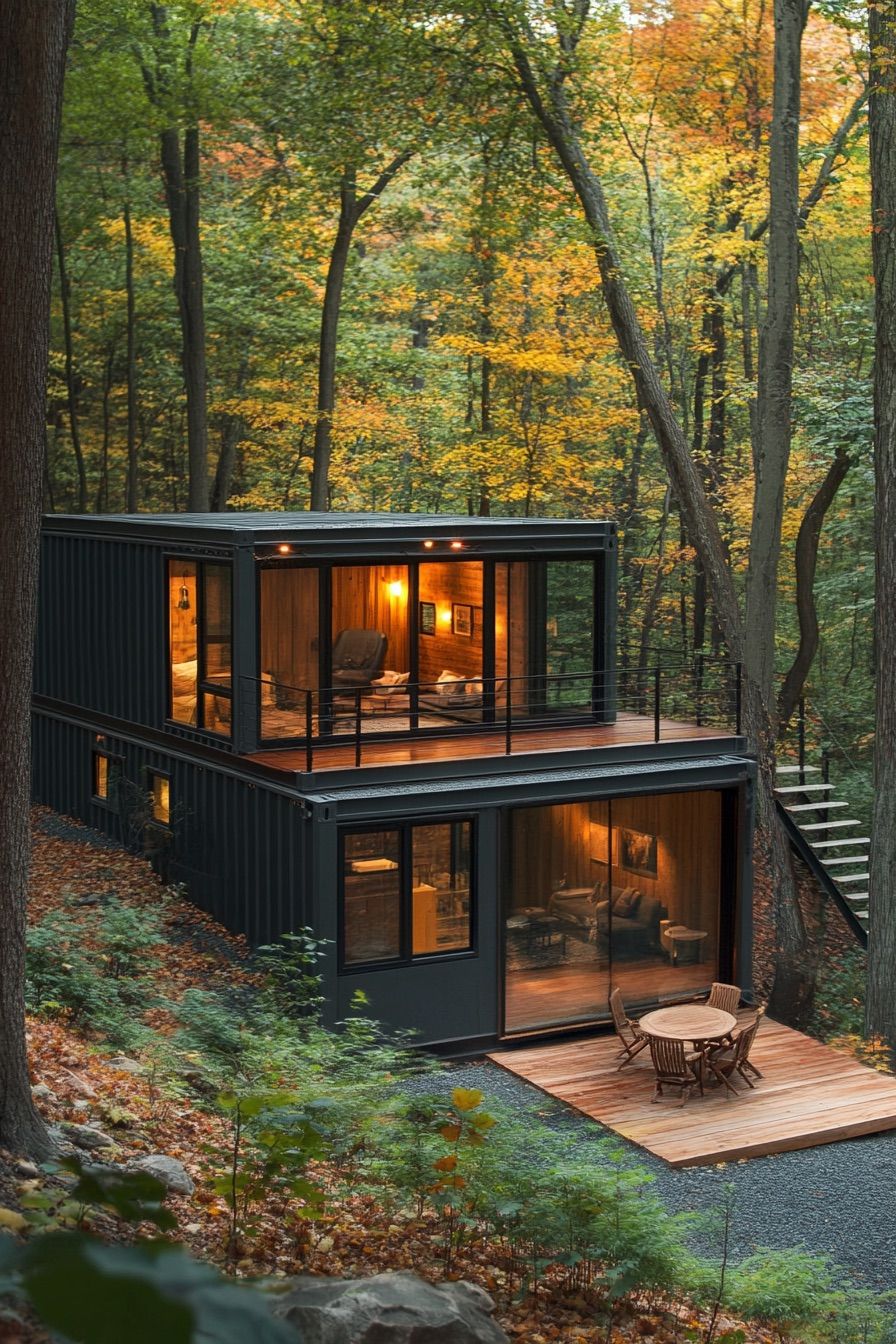 Small Container Cabin Retreat